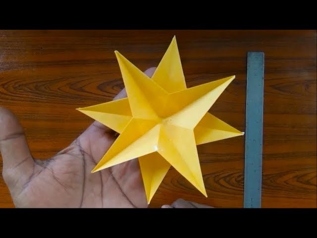 Easy Papercraft | Paper Star Flower | How to make flowers in paper | Flowers making step by step