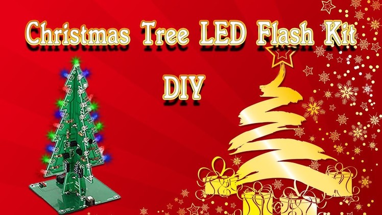 How to assemble a Geekcreit® DIY Christmas Tree LED Flash Kit