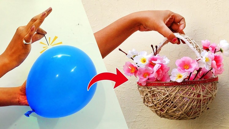 How to Make a Basket Using Balloon? Awesome Ideas with Balloon | StylEnrich