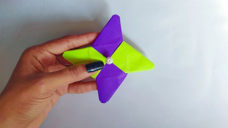 How To Make A Fidget Spinner Out Of Paper Without Bearings Step By Step