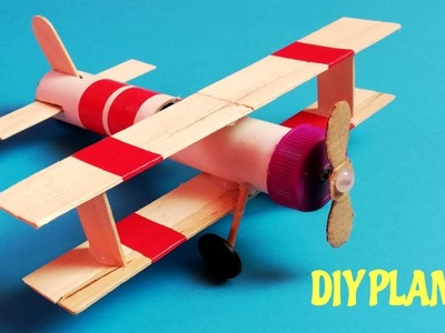 How to make a plane with DC motor-Cardboard plane