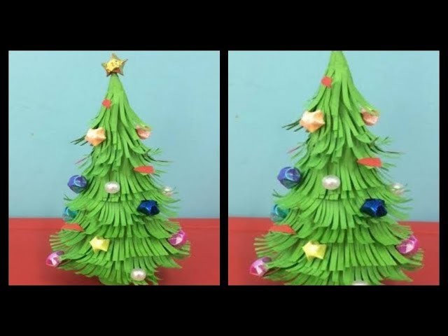 How to make christmas tree at home. diy christmas tree very easy
