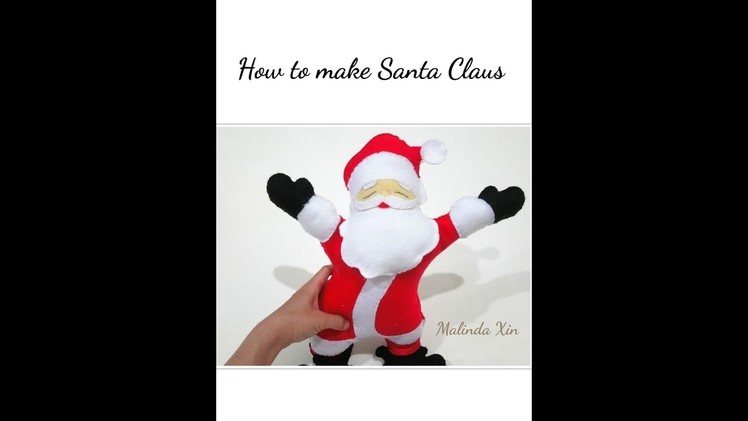 How to Make Felt Santa Claus