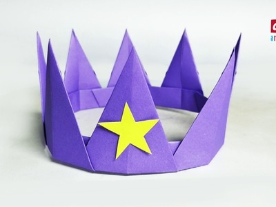 How to make origami paper Crown?
