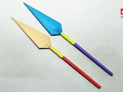 How to make origami paper Spear?