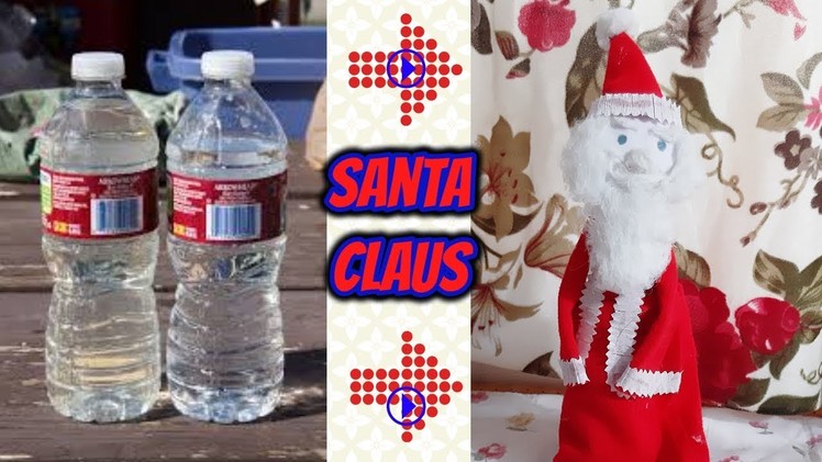 How to make Santa Claus from old bottle [recycle]-|Hindi|