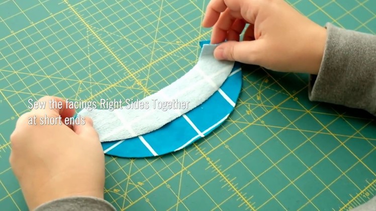 How To Sew Neckline Facing For The Everywhere Dress Pattern