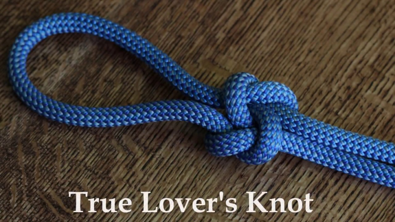 How To Tie A True Lovers Knot