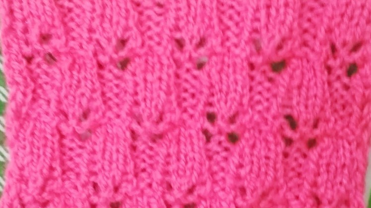 Knitting Pattern  172.  बुनाई डिज़ाइन 172