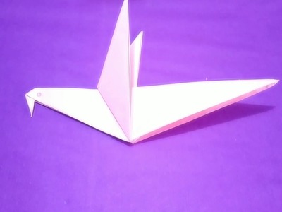 Make Easy origami Of Paper Bird | How to Make paper Bird for kids Step by step Tutorial