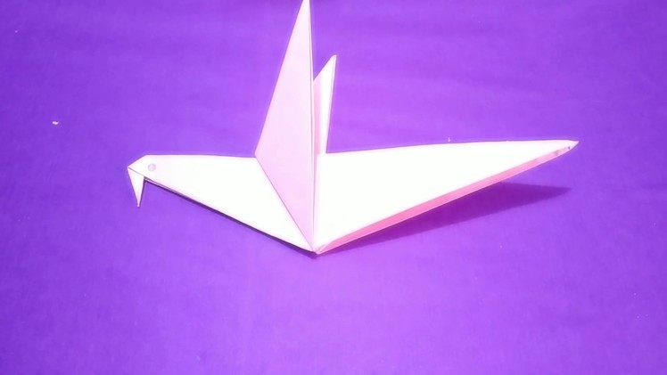 Make Easy origami Of Paper Bird | How to Make paper Bird for kids Step by step Tutorial