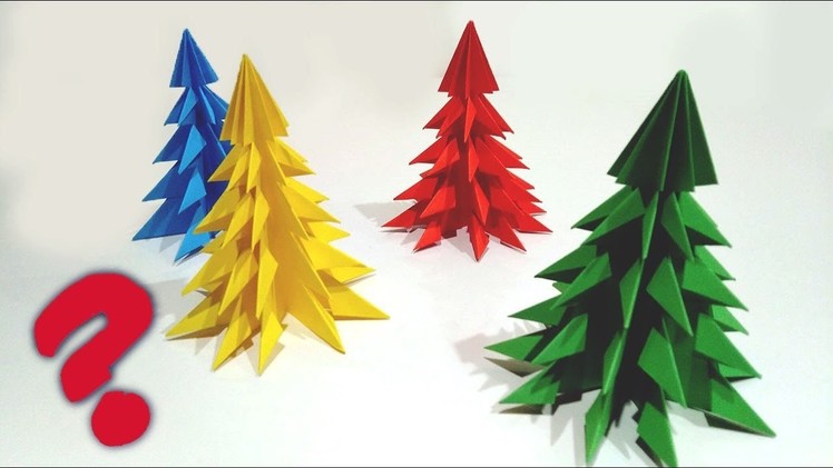 Paper Christmas Tree | DIY Christmas Tree How To Make ? ????