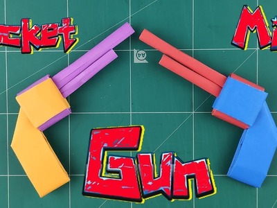 Paper Origami Weapons Guns | How to make a Easy Gun Paper Tutorial | DIY Paper Toy Making Handmade
