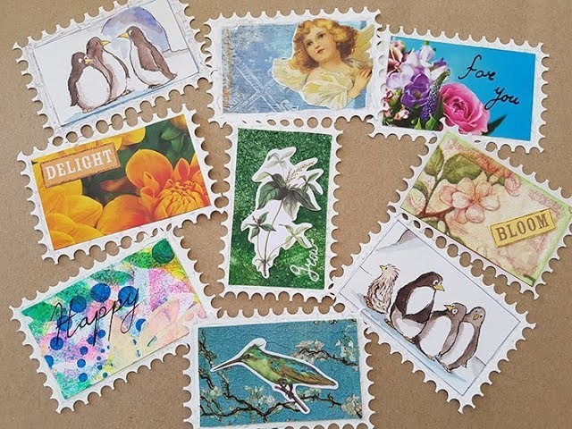 Postage Stamps Embellishments