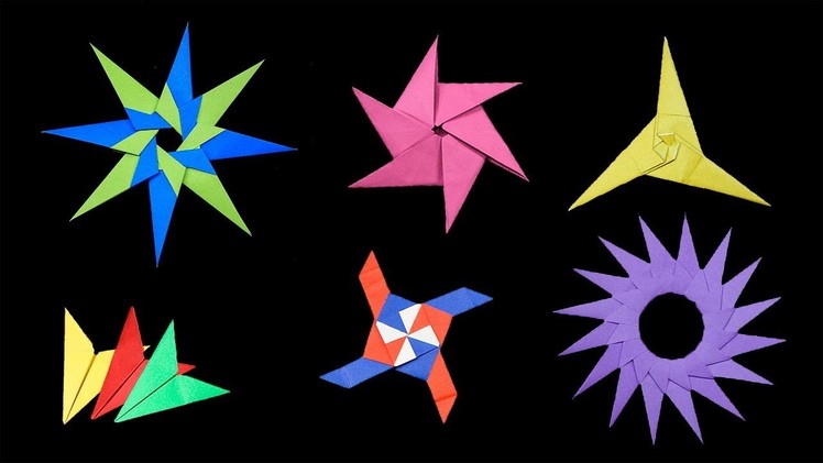 Top 06 Easy Origami Ninja Star - How to make