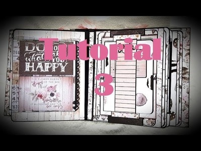 Tutorial 3.5 Shabby Chic Pink Big Mini Album