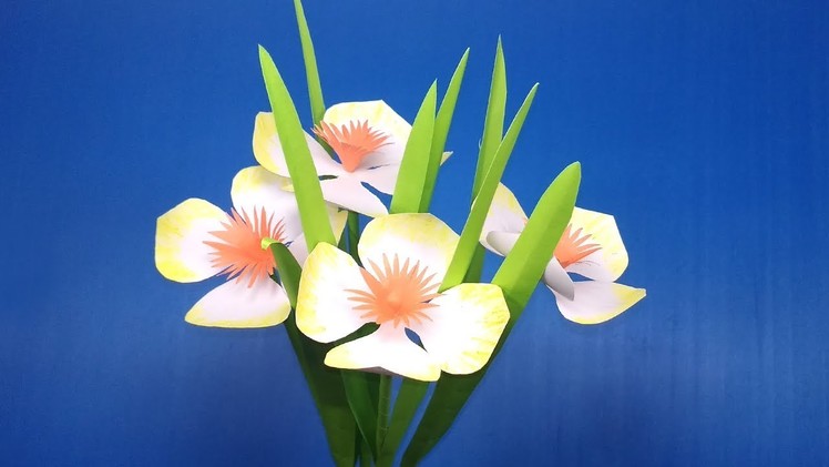 Beautiful Paper Flower | Handcraft Stick Flower for Room | Flowers | Jarine's Crafty Creation