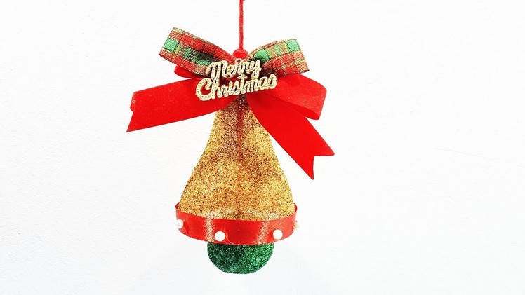Christmas Bell from Waste Plastic Bottle |Christmas Decoration |DIY|