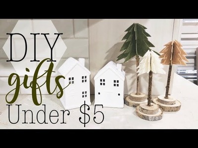 DIY CHRISTMAS GIFTS | Under $5