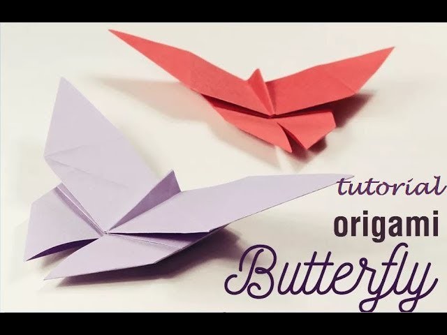 DIY origami butterfly tuturial ||Whats Trending||