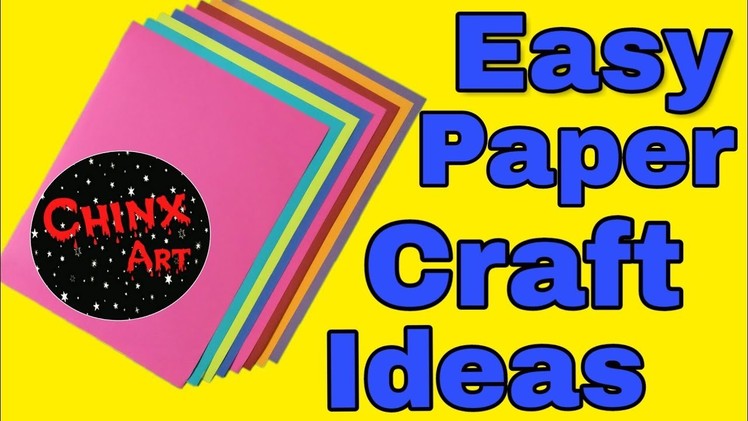 Easy paper craft ideas | DIY New Year Decorations | CHINX ART
