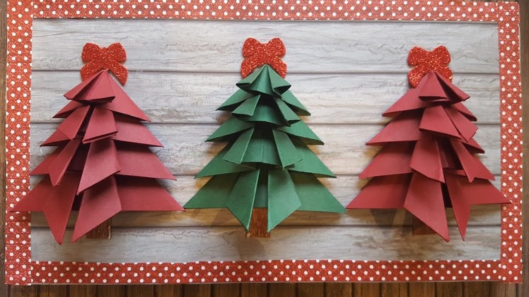 From Cardboard to Hanging Wall Decor | Christmas Paper Crafts