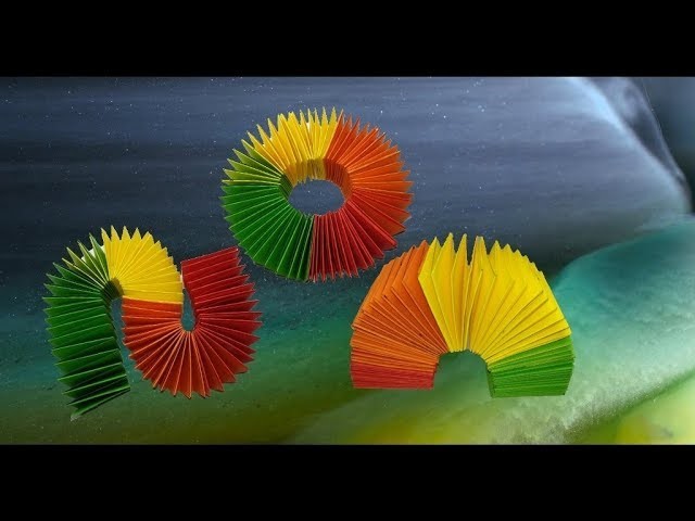 How to make a paper spring