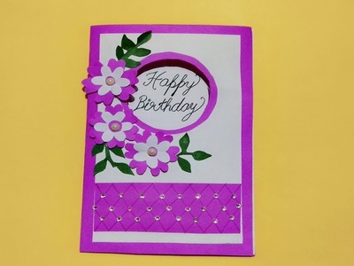 How to make Birthday Gift Card. DIY Greeting Cards for Birthday.Art Gallery