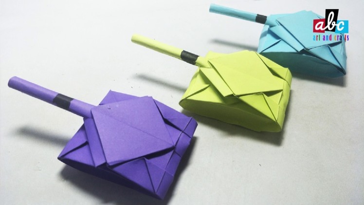 How to make origami paper Tank?