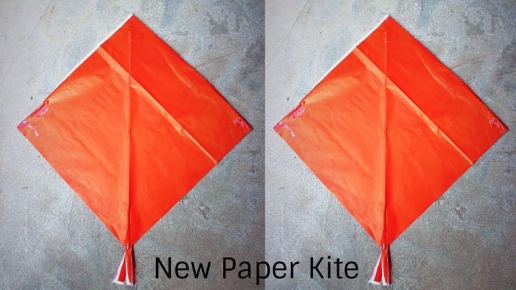 How To Make Pari Kite - News Paper | New idea diy paper kite