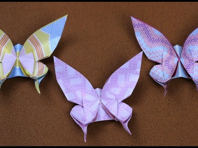 Paper Folding Art (Origami): How to Make  Beautiful Butterfly