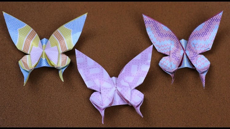 Paper Folding Art (Origami): How to Make  Beautiful Butterfly