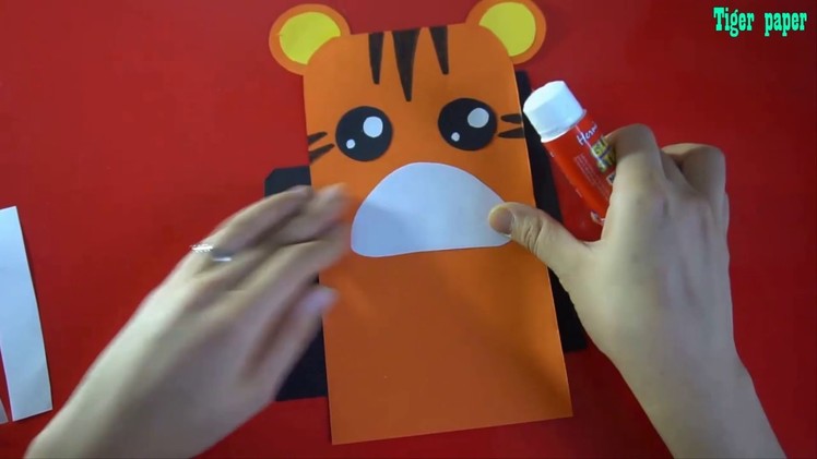 Tiger Art Activities For Kids || How To Make Tiger  For Kids