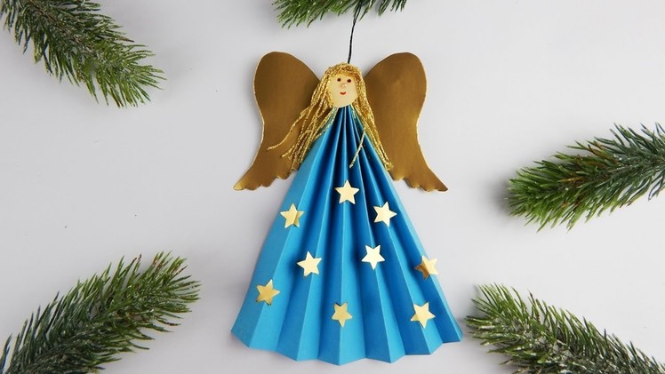 Angel Christmas tree ornament DIY Xmas Weihnachten Engel