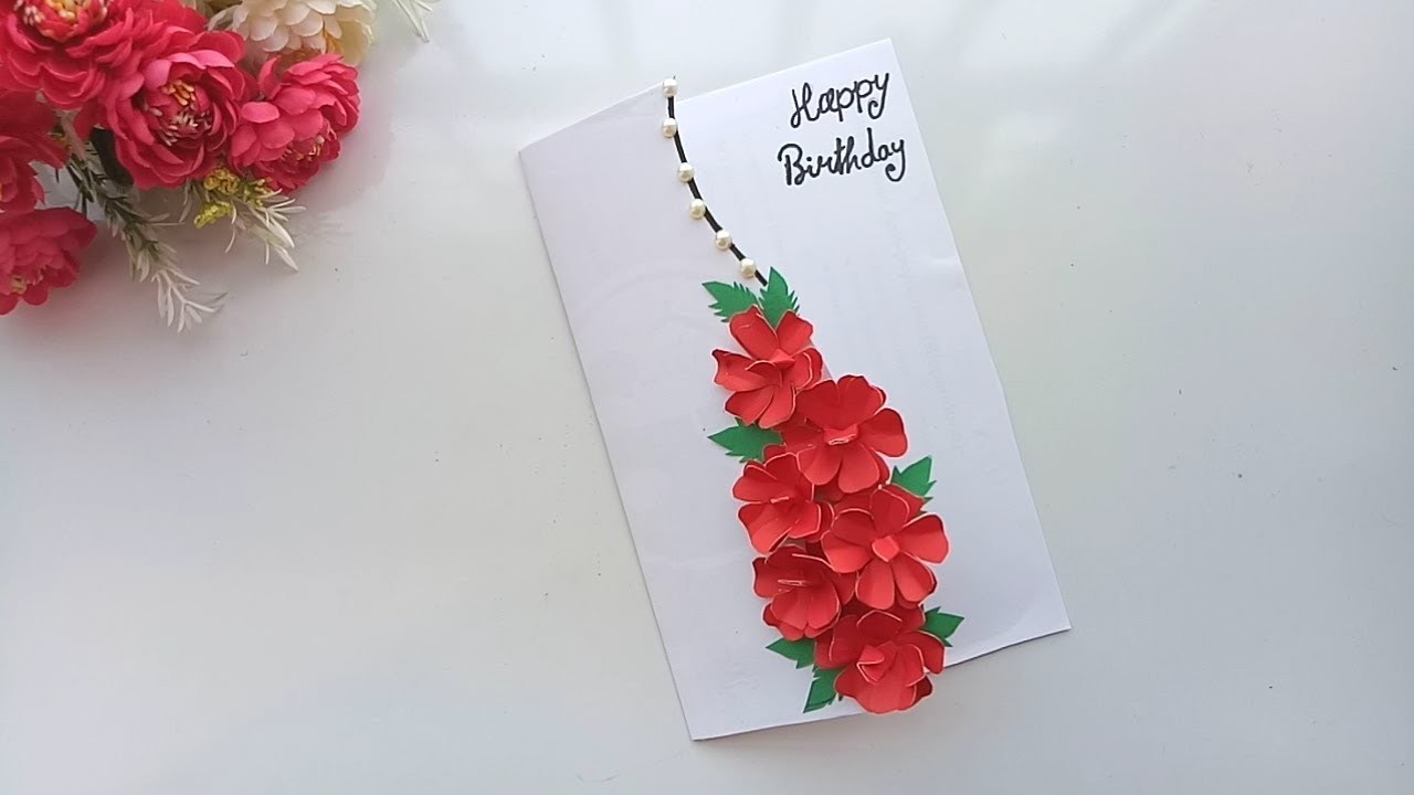beautiful handmade birthday card idea diy greeting pop up