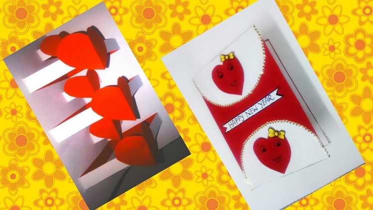Beautiful handmade greeting cards | Valentine greeting card | Diy Easy pop up card