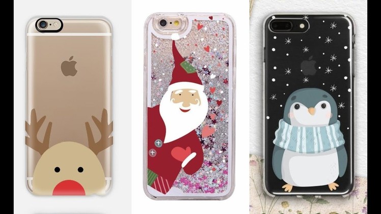 ????☃️BEST DIY CHRISTMAS PHONE CASES YOU HAVE EVER SEEN BEFORE ☃️???? 2019