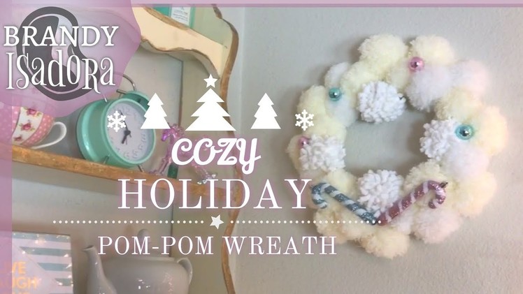 Cozy Christmas Wreath DIY