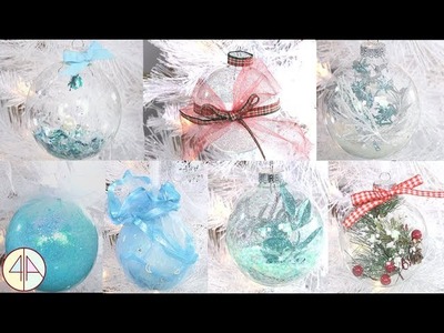 DIY: 7 Glass Ornaments for Christmas | 4Anastasia