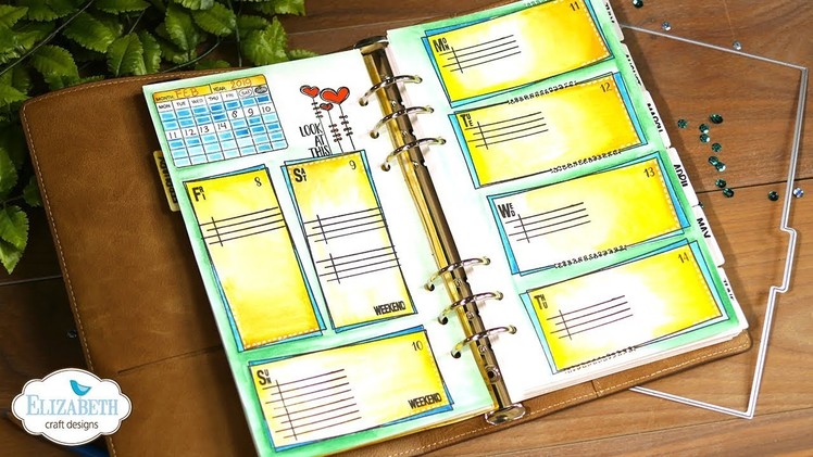 DIY Agenda Planner Pages | Technique Friday with Els