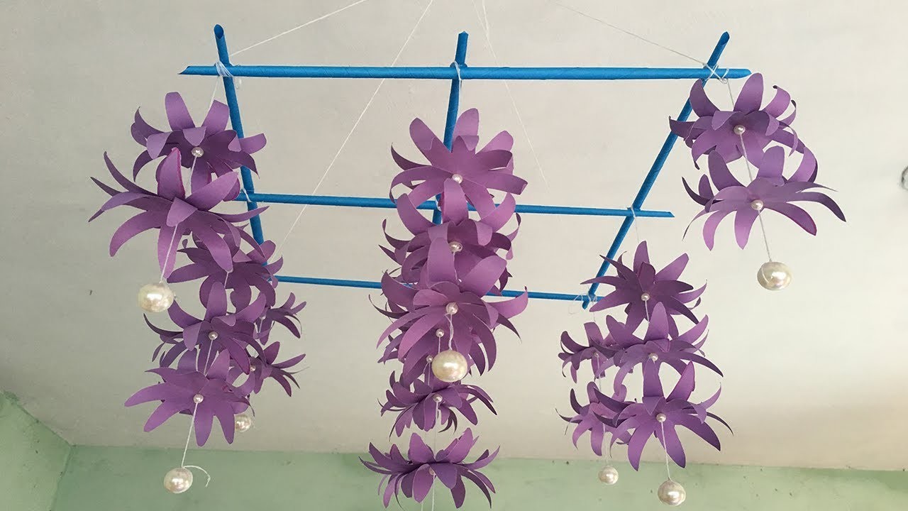 DIY Awesome Ceiling Wall Hanging, Ceiling Hanging Crafts, Easy Origami