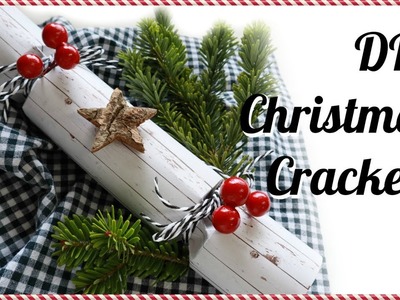 DIY Christmas Crackers | Super Easy Christmas Bon Bons | #CraftyMagicDecember