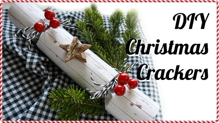 DIY Christmas Crackers | Super Easy Christmas Bon Bons | #CraftyMagicDecember