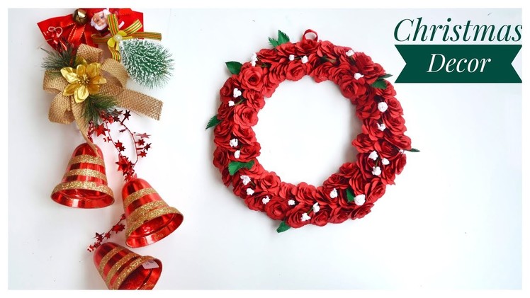 DIY Christmas Decor | Christmas Wreath |Wall Decor