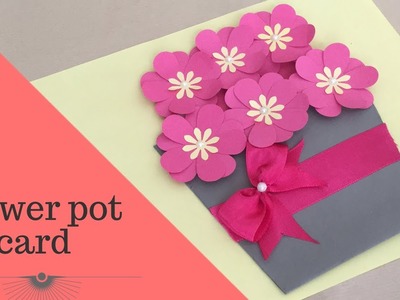 DIY Flower Pot Card