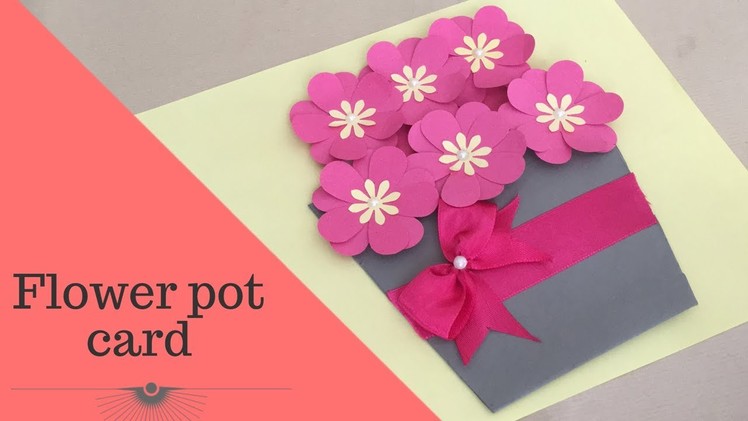 DIY Flower Pot Card