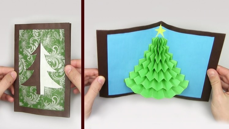 Easy DIY: 3D Christmas DIY Pop up card for mom - Beautiful Easy DIY Yakomoga