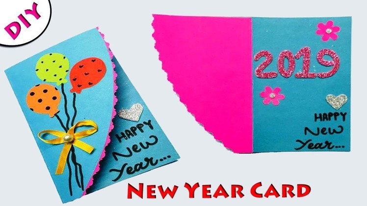 Greeting Cards Latest Design Handmade | DIY Happy New Year Card Design 2019