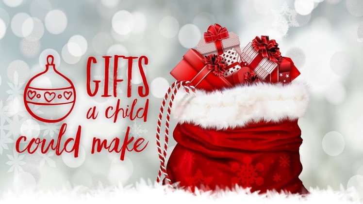 Kids Christmas Crafts. DIY Gifts. 2018