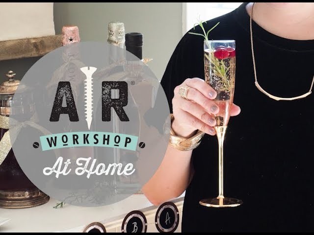 Ring in 2019 with a DIY Bubbly Bar